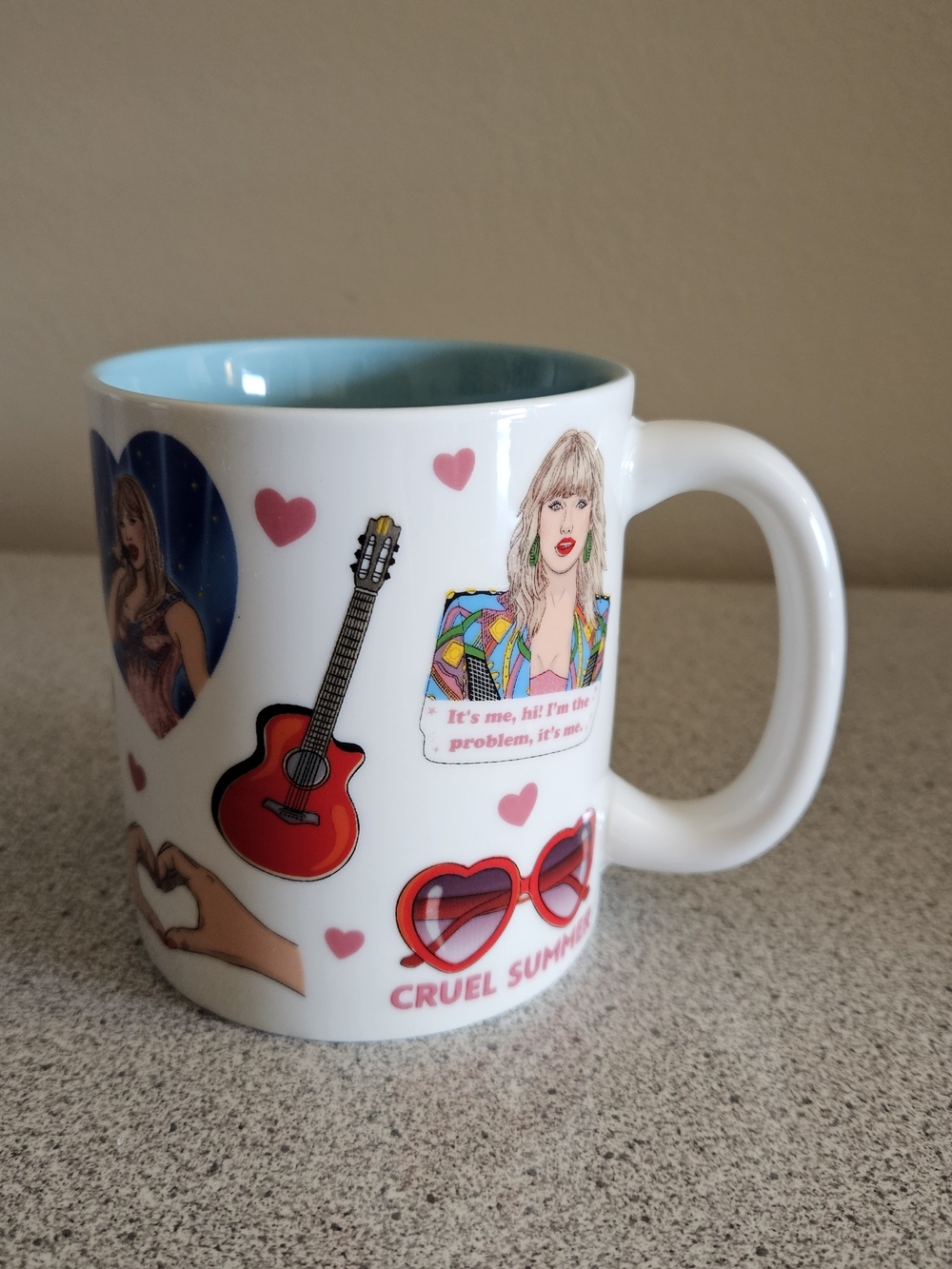 Taylor Swift Inspired Coffee Mug The Found Fan 1989 Art Collage
